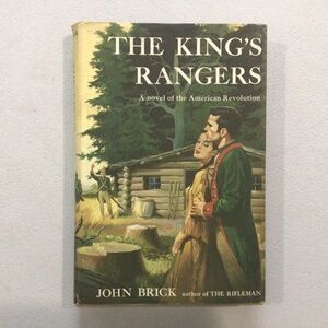 The King’s Rangers by John Brick Vintage Hardcover Book